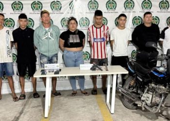 Capturan a 20 presuntos miembros de ‘Los Pepes’ y ‘Los Costeños’ en operación contra la extorsión en Barranquilla