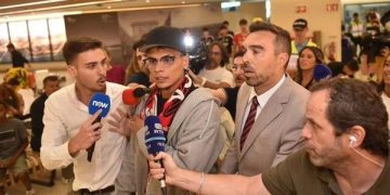 Richard Ríos ya está en Lisboa