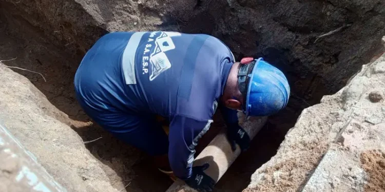 Triple A avanza en la optimización del sistema de alcantarillado en Soledad 2000