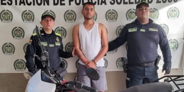 Capturado por receptación y recuperada motocicleta hurtada en Soledad