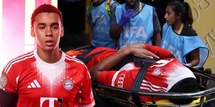 Musiala sufre fractura de peroné