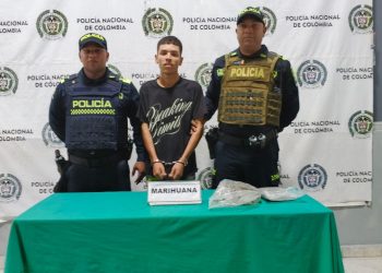 Capturado con estupefacientes en el barrio Las Malvinas en Barranquilla