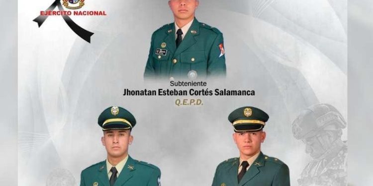 Hallan cuerpos de los tres subtenientes del Ejército desaparecidos en el río Magdalena