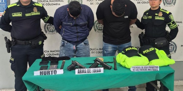 Frustrado robo con falsos uniformes y armas en Barranquilla