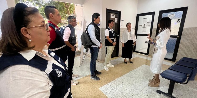 Secretaría Distrital de Salud realiza visita de inspección sanitaria en sede del Instituto de Medicina Legal en Barranquilla