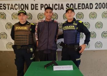 Joven capturado con arma de fuego artesanal en Villa Sol, Soledad