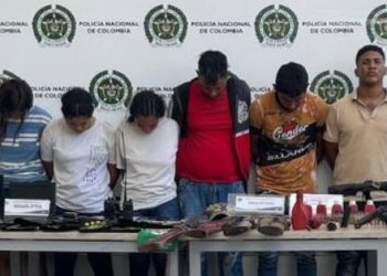 Capturan a alias ‘Sombra’ y alias ‘Lágrima’, presuntos sicarios del Clan del Golfo en Valledupar