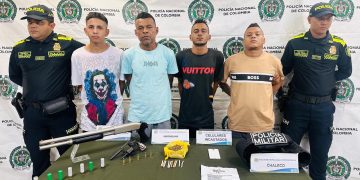 Golpe a ‘Los Costeños’: Cuatro presuntos integrantes capturados en Rebolo