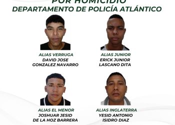 El cartel de la violencia en el Atlántico: rostros, delitos y llamados urgentes