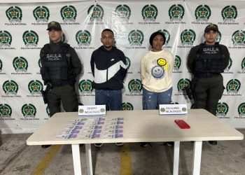 Capturan a mujer y hombre como presuntos extorsionistas en Soledad