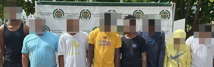 Capturan a 11 de la banda ‘Los Dino Duros’ por más de 20 hurtos en la vía a Barú y zona sur de Cartagena