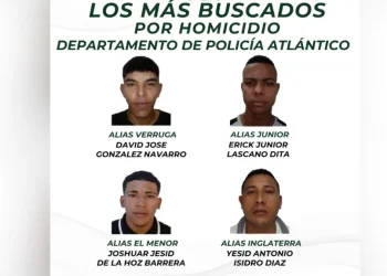 Los más buscados del Atlántico: cuatro rostros, muchas muertes y una justicia que aún los espera
