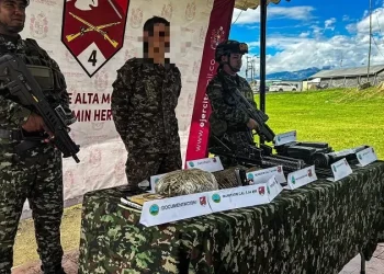 Golpe a estructura criminal Andrés Patiño en el Macizo Colombiano: capturado un integrante e incautado abundante material de guerra