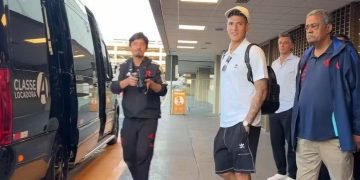 Jorge Carrascal aterriza en Brasil: Será nuevo jugador del Flamengo