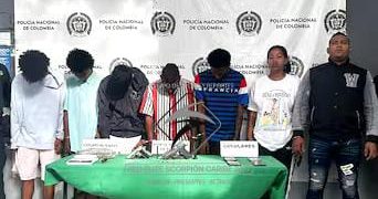 Golpe a ‘Los Costeños’: capturan a siete presuntos delincuentes en operativo en La Gloria