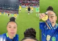 Polémica tras la final: Jugadora brasileña se burla de Colombia y desata indignación
