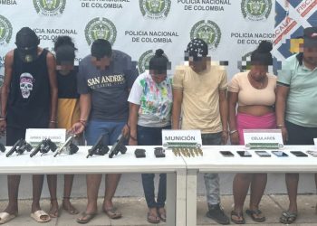 Capturan a 13 presuntos integrantes del Clan del Golfo en Riohacha, La Guajira