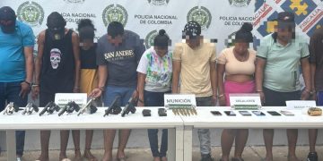 Capturan a 13 presuntos integrantes del Clan del Golfo en Riohacha, La Guajira