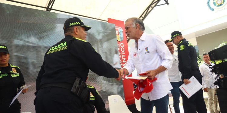 Con recursos de la Tasa de Seguridad, gobernador Eduardo Verano entrega Estación de Policía para proteger 42 barrios de Soledad