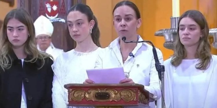 María Claudia Tarazona pide unión y rechaza la violencia tras muerte de Miguel Uribe Turbay