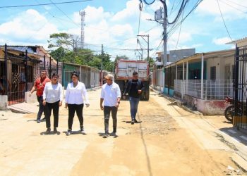 Arrancan obras de reposición vial en el sur de Malambo