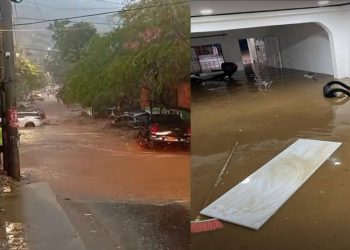 ¡Santa Marta anegada! Tormenta eléctrica deja más de 100 barrios bajo el agua y el caos se apodera de la ciudad