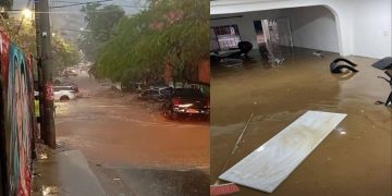 ¡Santa Marta anegada! Tormenta eléctrica deja más de 100 barrios bajo el agua y el caos se apodera de la ciudad