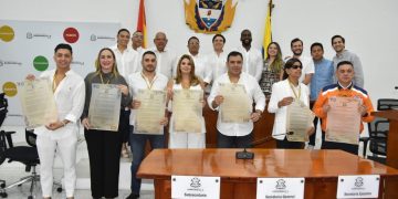 Concejo de Barranquilla Condecora a Ilustres Personalidades y Clausura Sesiones Ordinarias