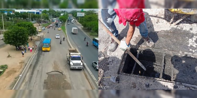 ¡Otra vez la Calle 30 en el ojo del huracán! Piden intervención urgente ante su deterioro