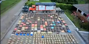 Ejército incauta el cargamento de marihuana más grande de la historia: 8,6 toneladas de disidencias de ‘Iván Mordisco’