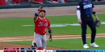 Gustavo Campero brilló con jonrón, pero los Angelinos no evitaron la caída