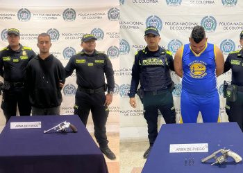 Capturan a dos hombres por porte ilegal de armas en Malambo