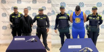 Capturan a dos hombres por porte ilegal de armas en Malambo