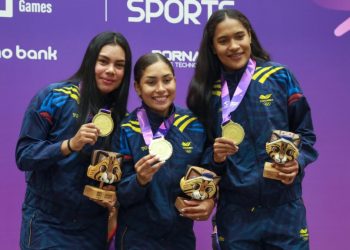 Colombia logró tres medallas en el inicio del ciclismo de pista