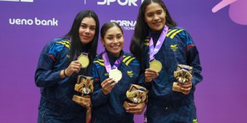 Colombia logró tres medallas en el inicio del ciclismo de pista