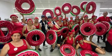 Con una Gimnasiada Saludable, más de 600 adultos mayores celebraron su día