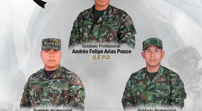 Tres soldados fueron asesinados en emboscada del ELN en Chita, Boyacá