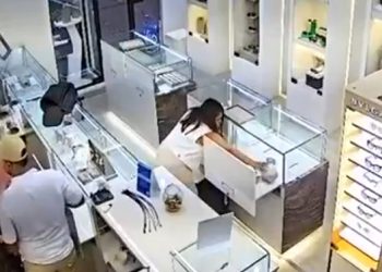 Así fue el robo de película en la joyería Neogold del norte de Barranquilla