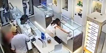 Así fue el robo de película en la joyería Neogold del norte de Barranquilla