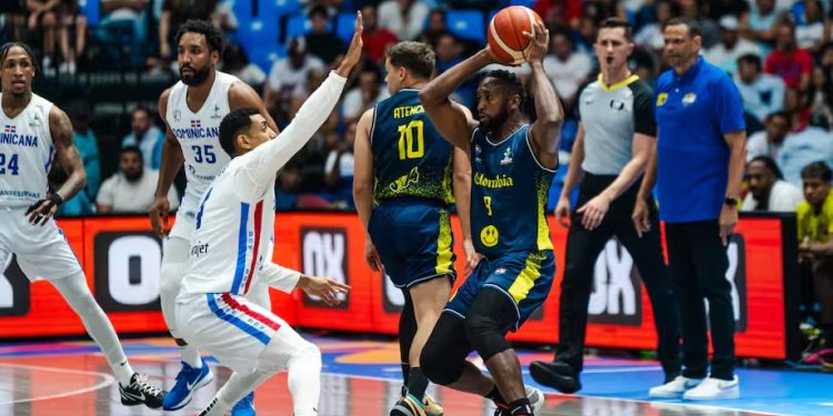 Colombia tropieza en su debut en la AmeriCup