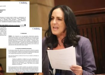 María Fernanda Cabal demanda Memorando de Entendimiento entre Colombia y Venezuela