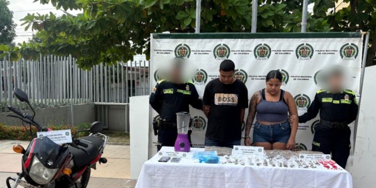 Envían a la cárcel a pareja señalada de distribuir drogas en Cartagena