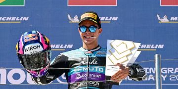 David Alonso hace historia: Primera victoria colombiana en Moto2