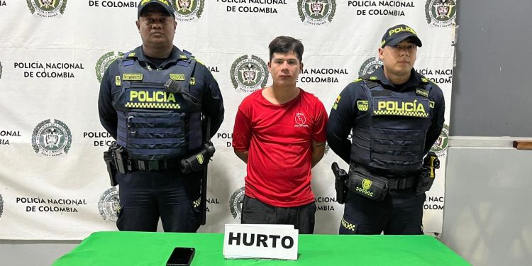 Capturado por hurto agravado en el centro de Barranquilla