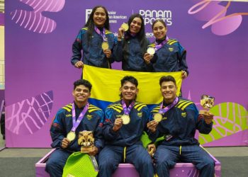 Colombia alcanza 9 oros y ahora es cuarto en Asunción 2025