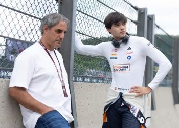 Sebastián Montoya, golpeado por una penalización: Saldrá 18º en la Fórmula 2 de Hungría