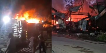 Incendio devoró varios hogares en Cuchilla de Villate