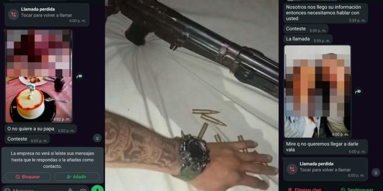 “Te tenemos ubicada”: el aterrador video con el que extorsionan a una mujer en la Ciudadela