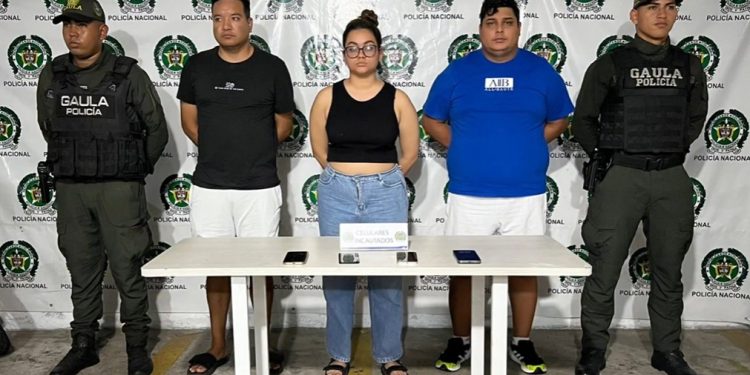 Capturan a tres personas por extorsionar a empleada de joyería en Barranquilla