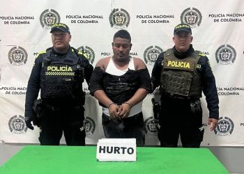 Capturado en flagrancia hombre que robó celular en el norte de Barranquilla
